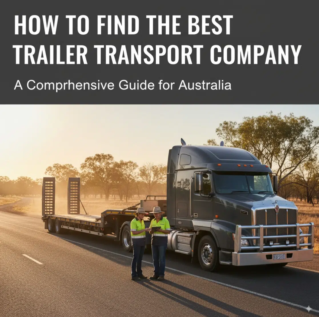 How to Find the Best Trailer Transport Company in Australia